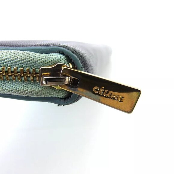Celine wallet by color leather Authentic used - Picture 5 of 9